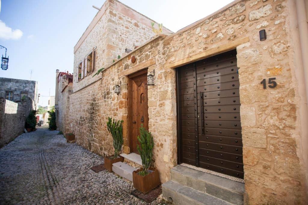 Casa Quindici In The Old Town Villa Rhodes City Eksteriør billede
